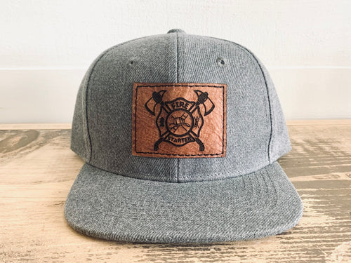 Fire Starter Baby/toddler and Kids Snapback Hat - Fox + Fawn Designs