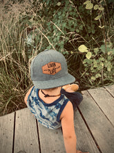 Load image into Gallery viewer, Livin My Best Life Toddler + Kids Hat (modern style) - Fox + Fawn Designs
