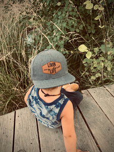 Livin My Best Life Toddler + Kids Hat (modern style) - Fox + Fawn Designs