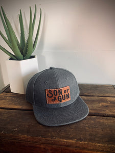 Son of a Gun Toddler + Kids Snapback Hat - Fox + Fawn Designs