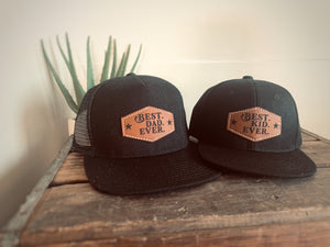 BEST DAD EVER Snapback Hat (Western Design) - Fox + Fawn Designs