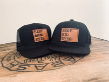 Load image into Gallery viewer, Best Mom Ever + Best Kid Ever set of 2 Matching Snapback Hats - Fox + Fawn Designs
