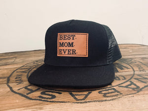 Best Mom Ever + Best Kid Ever set of 2 Matching Snapback Hats - Fox + Fawn Designs