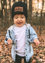 Load image into Gallery viewer, Baby Beanie “Little Dude” - Fox + Fawn Designs
