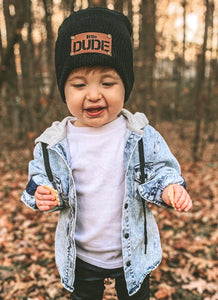 Baby Beanie “Little Dude” - Fox + Fawn Designs