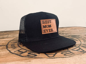 Best Mom Ever + Best Kid Ever set of 2 Matching Snapback Hats - Fox + Fawn Designs