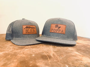 Notorious K.I.D + Big Poppa Set of 2 Dad and Son Snapback hats - Fox + Fawn Designs