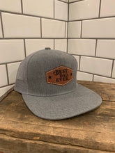 Load image into Gallery viewer, BEST DAD EVER Snapback Hat (Western Design) - Fox + Fawn Designs
