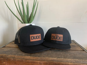 The DUDE Father/Son Snapback Hats Set - Fox + Fawn Designs