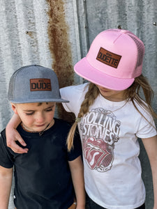 Little Dudette Girls SnapBack hat