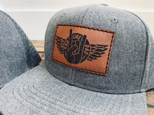 Load image into Gallery viewer, One Rad Dad + Rad Like Dad matching Father and Kid SnapBack Hats
