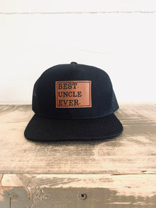 Best Uncle Ever Snapback Hat - Fox + Fawn Designs