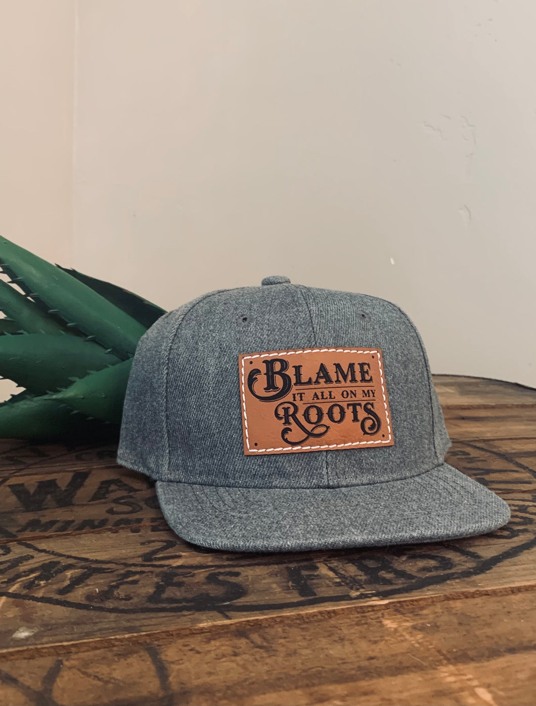 Blame it all on my Roots- Toddler, Youth + Adult Snapback Hat - Fox + Fawn Designs