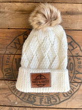 Load image into Gallery viewer, Youth/Adult Fur Pom Beanie - Fox + Fawn Designs
