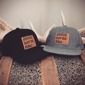 Jesus Saves, Bro. Toddler + Kids Snapback Hat - Fox + Fawn Designs