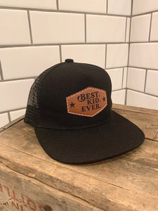 BEST DAD EVER + BEST KID EVER Set of 2 Hats (Western Design) - Fox + Fawn Designs