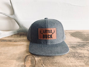 Little Buck Snapback Hat - Fox + Fawn Designs