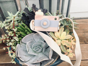 Wooden Toy Camera - Fox + Fawn Designs