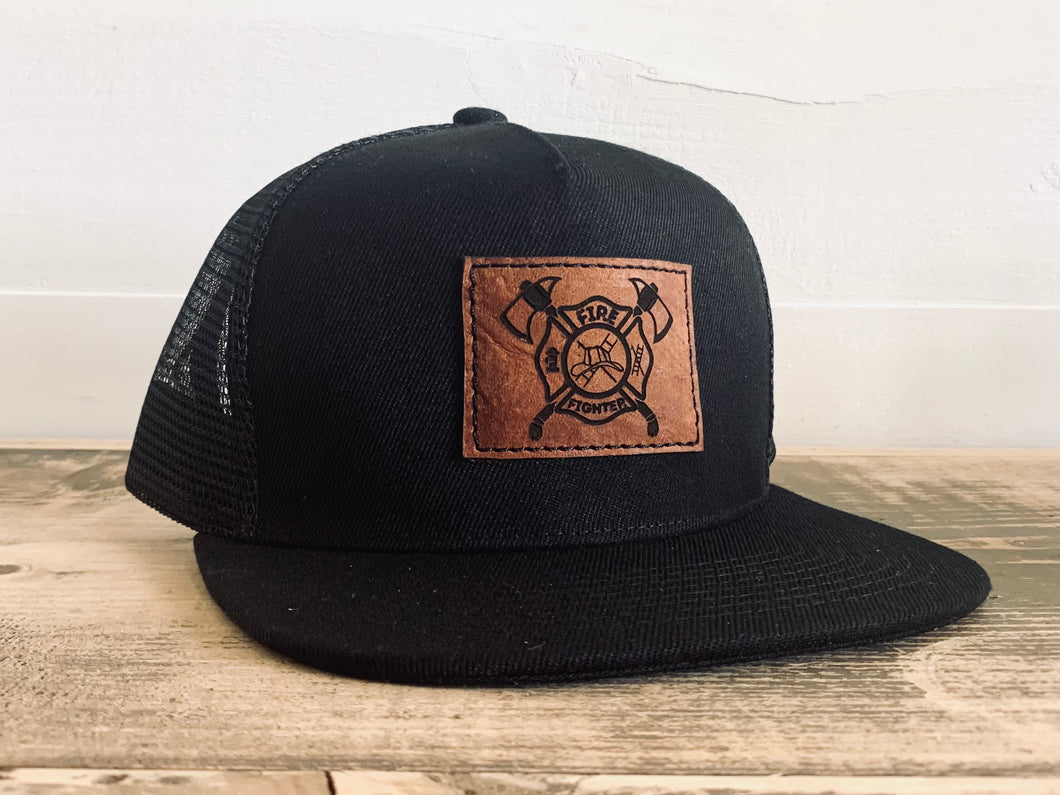 Firefighter Snapback Hat - Fox + Fawn Designs