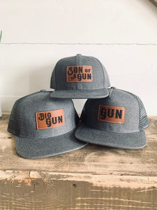 Big Gun Adult Snapback Hat - Fox + Fawn Designs