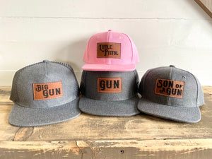 Big Gun + Little Pistol Hat set - Fox + Fawn Designs