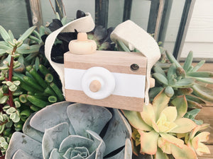 Wooden Toy Camera - Fox + Fawn Designs