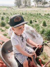 Load image into Gallery viewer, Punchy Toddler + Kids Snapback Hat - Fox + Fawn Designs
