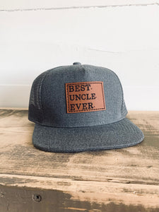 Best Uncle Ever Snapback Hat - Fox + Fawn Designs