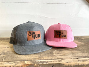 Big Gun + Little Pistol Hat set - Fox + Fawn Designs