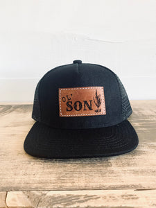 Ol’ Son Toddler + Kids Snapback Hat - Fox + Fawn Designs