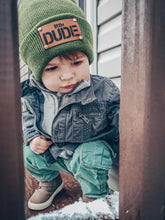 Load image into Gallery viewer, Youth/toddler “Little Dude” Beanie - Fox + Fawn Designs
