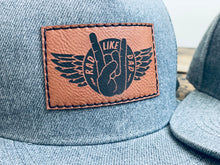 Load image into Gallery viewer, One Rad Dad + Rad Like Dad matching Father and Kid SnapBack Hats
