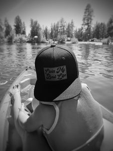 Livin My Best Life Toddler + Kids Snapback Hat - Fox + Fawn Designs