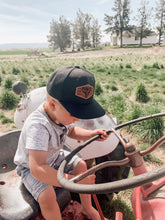 Load image into Gallery viewer, Punchy Toddler + Kids Snapback Hat - Fox + Fawn Designs
