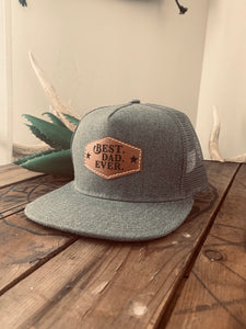 BEST DAD EVER Snapback Hat (Western Design) - Fox + Fawn Designs