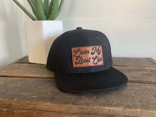 Livin My Best Life Toddler + Kids Snapback Hat - Fox + Fawn Designs