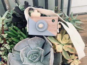 Wooden Toy Camera - Fox + Fawn Designs