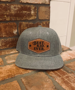 Best. Kid. Ever. Toddler + Kids Snapback Hat Western Design w/ Stars - Fox + Fawn Designs