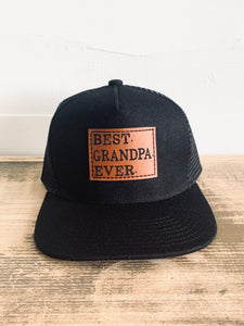 Best Grandpa Ever Snapback Hat - Fox + Fawn Designs