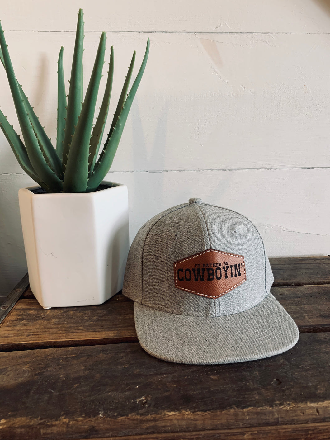 Cowboyin’ Toddler + Kids Snapback Hat - Fox + Fawn Designs